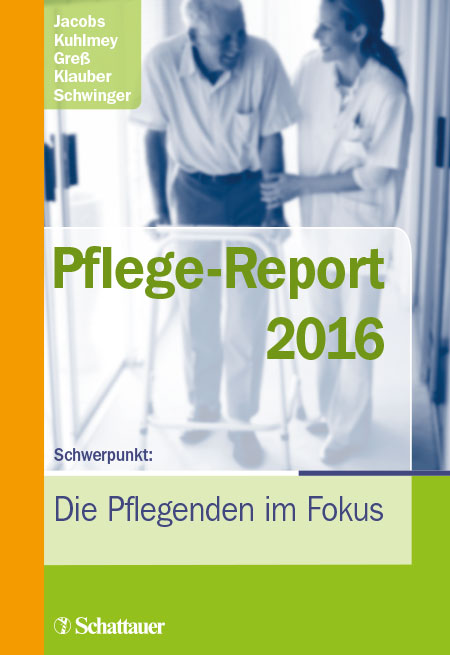 Cover der WIdO-Publikation Pflege-Report 2016