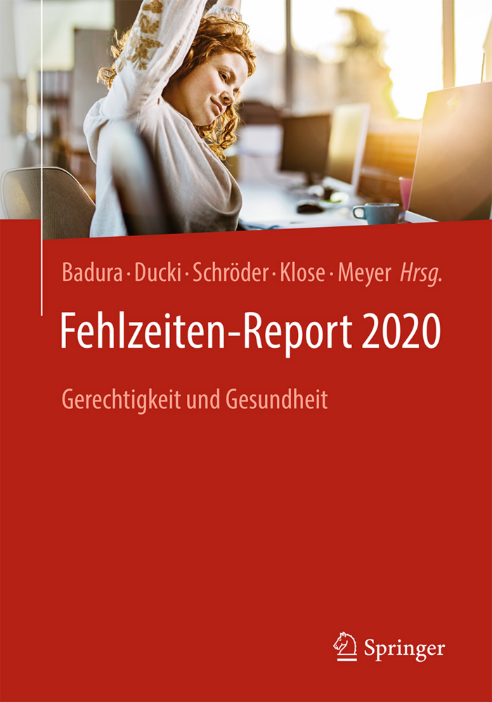 Cover der WIdO-Publikation Fehlzeiten-Reports 2020